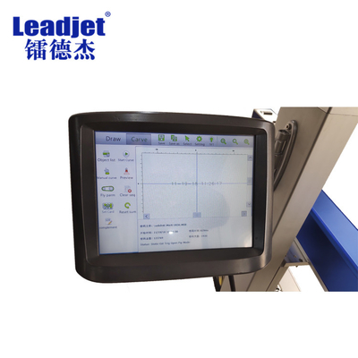 Industrielle tragbare Lasermarkierung und -Graviermaschine für Aufkleber Leadjet Soem-ODM